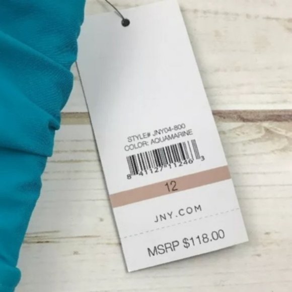 Jones New York Swimsuit One Piece Slimming Dress - Picture 6 of 6